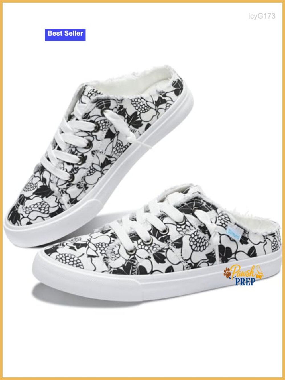 Canvas Mules Memory Foam Clipper Fashion Sneakers Slip-On Backless Shoes